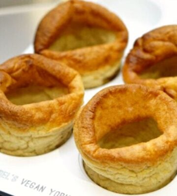 Vegan Yorkshire puddings from Mabel's