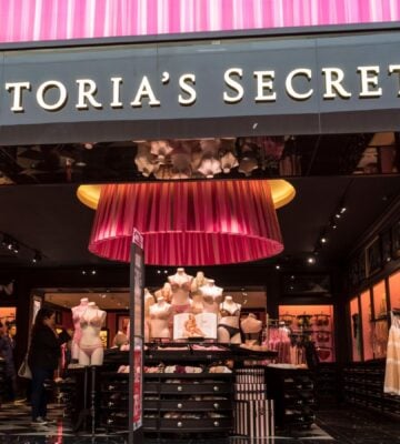 A Victoria's Secret storefront