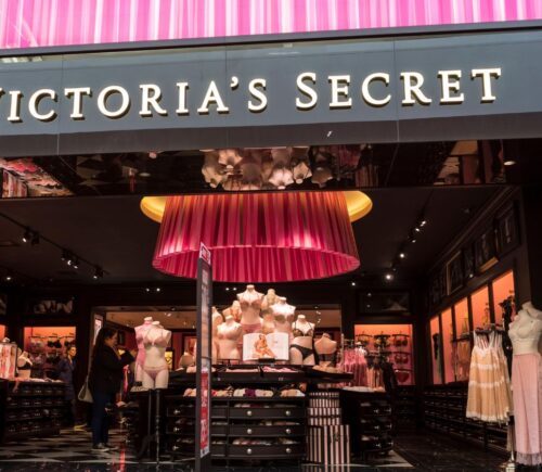 A Victoria's Secret storefront