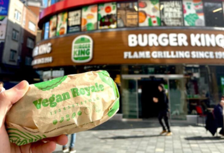 Burger King UK has a range of vegan and plant-based menu items