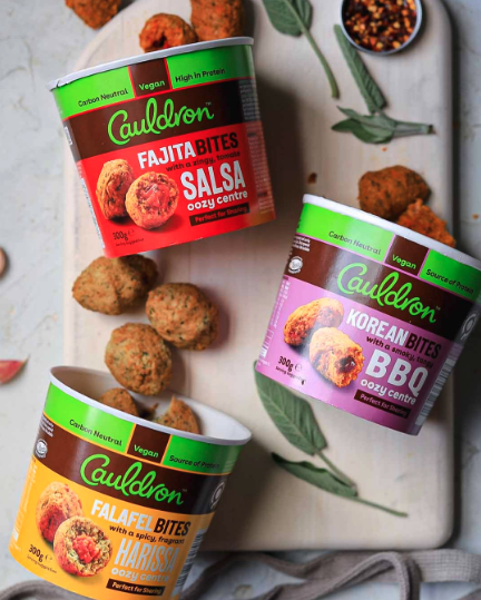 Cauldron Foods new vegan products