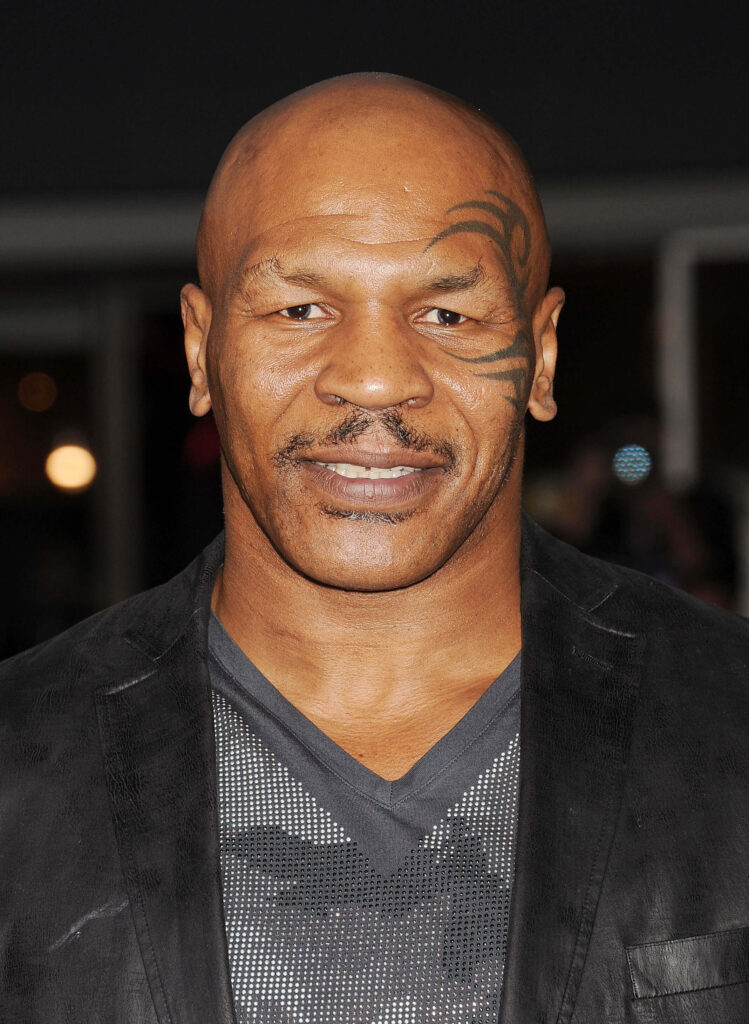 American former professional boxer and former vegan Mike Tyson