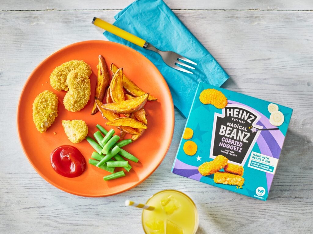 Heinz Beanz Nuggets vegan Curry flavor