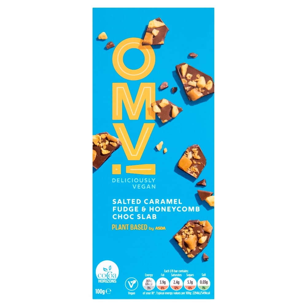 OMV! vegan chocolate is available to buy from Asda