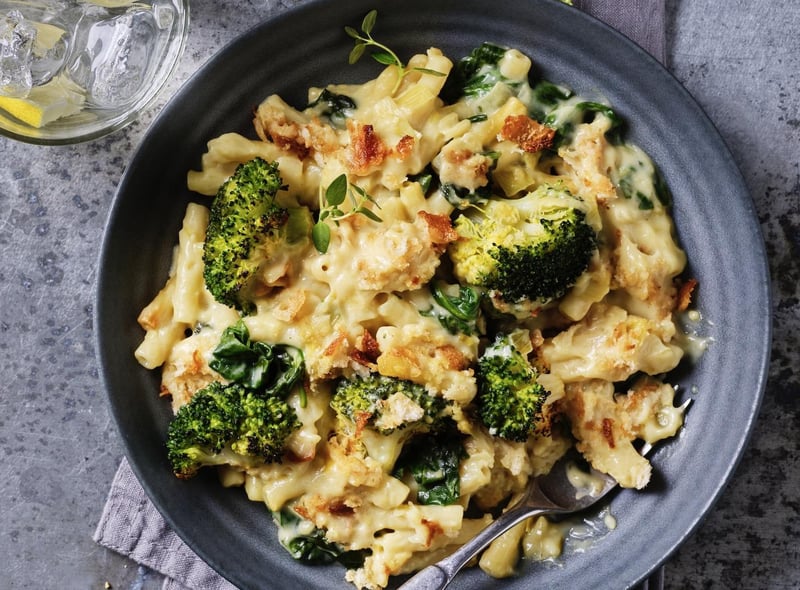 Marks and Spencer Plant Kitchen vegan mac and greens
