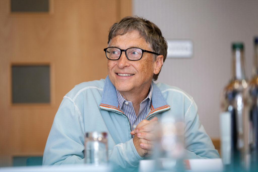 Bill Gates was accused of funding the "vegan lobby"