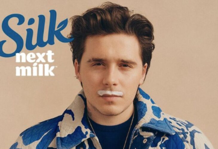 Brooklyn Beckham stars in Silk Next Milk