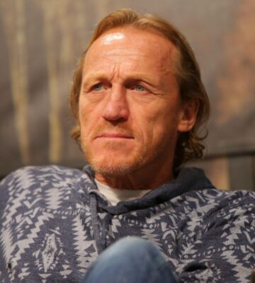 Game of Thrones star and vegan celebrity Jerome Flynn
