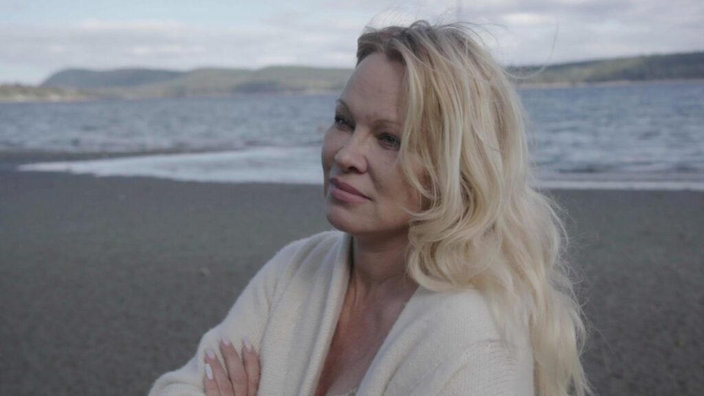 Vegan celebrity Pamela Anderson in Pamela, A Love Story