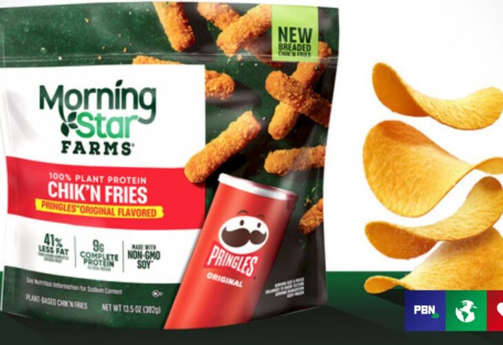 The Morning Star farms Pringles flavor vegan chicken fries
