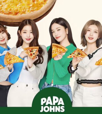South Korea vegan Papa Johns pizza