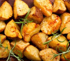 Vegan roast potatoes