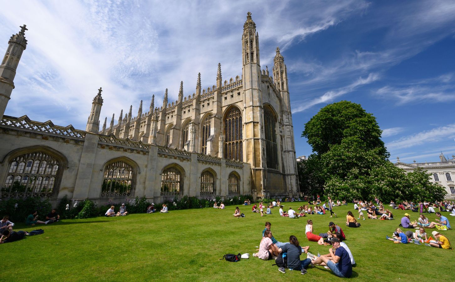 The outside of the University of Cambridge, which has just announced plans to go plant-based