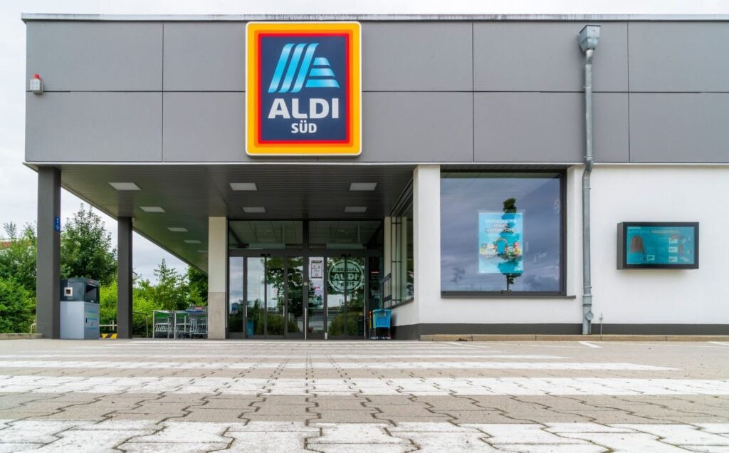 The outside of an Aldi Süd store