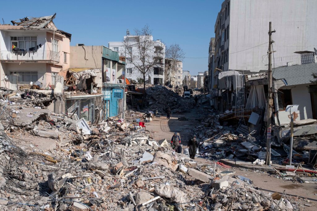 The Turkey-Syria earthquake disaster occurred last month