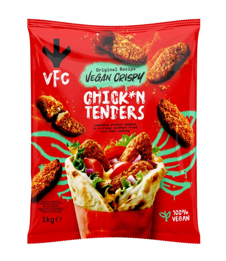 VFC's vegan chick*n tenders will be available to buy at the pubs