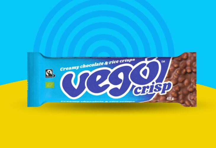 VEGO has released a new vegan chocolate bar, the VEGO Crisp