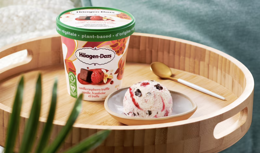 New vegan flavor of oat milk Häagen-Dazs ice cream in Canada
