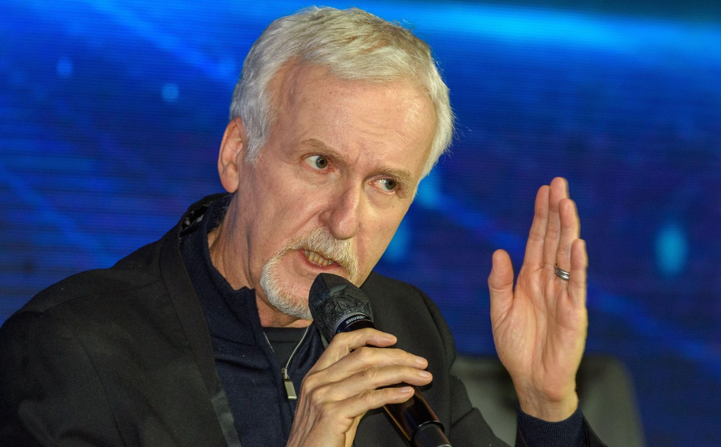 Vegan and plant-based celebrity, filmmaker and director James Cameron