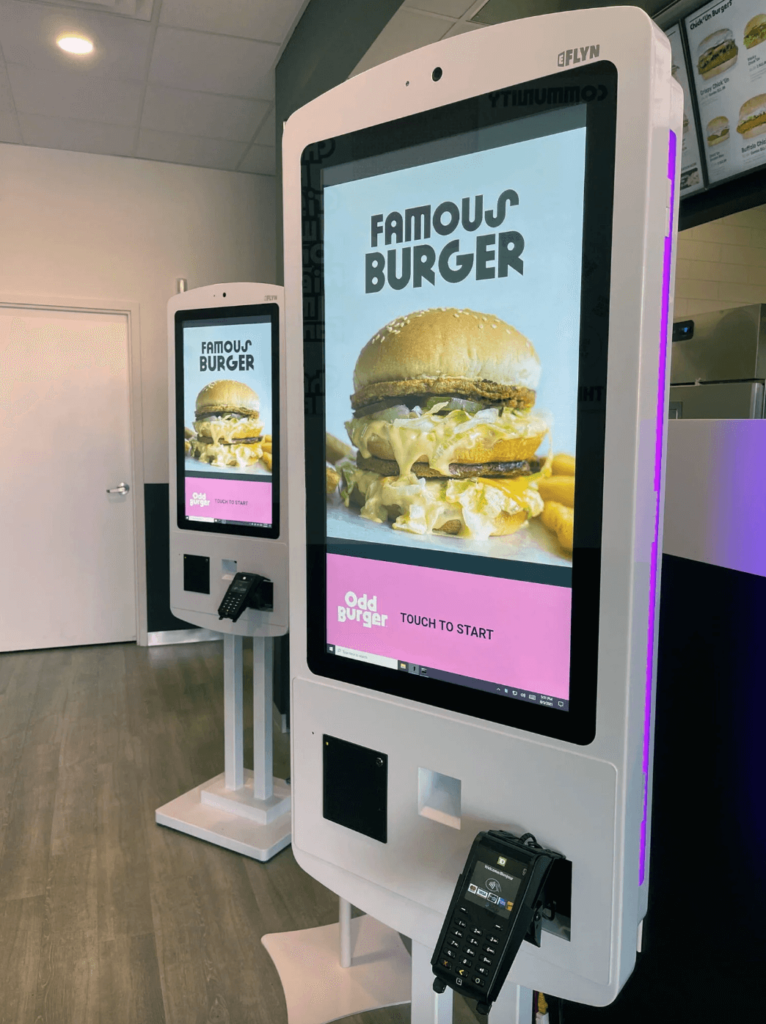 Vegan fast-food chain Odd Burger's location in Canada