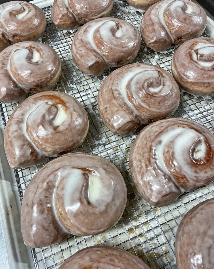 Vegan donuts from Peaceful Provisions in New York