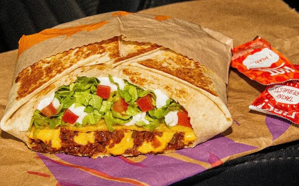 The Taco Bell Vegan Crunchwrap