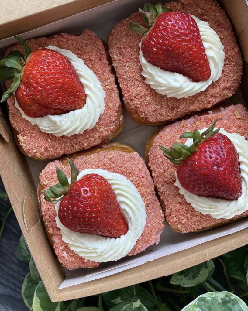 Vegan donuts from the Vegan Doughnut Company