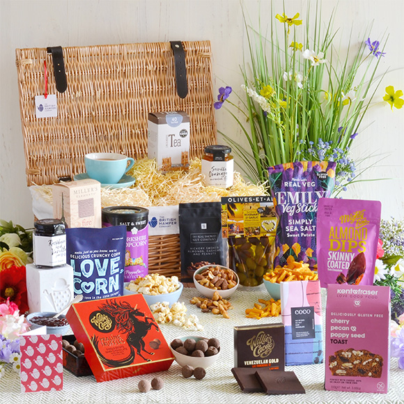 A vegan hamper from British Hampers