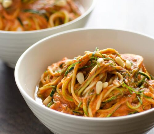 A nutritious vegan food dish made by PCRM under its Universal Meals program for hospitals
