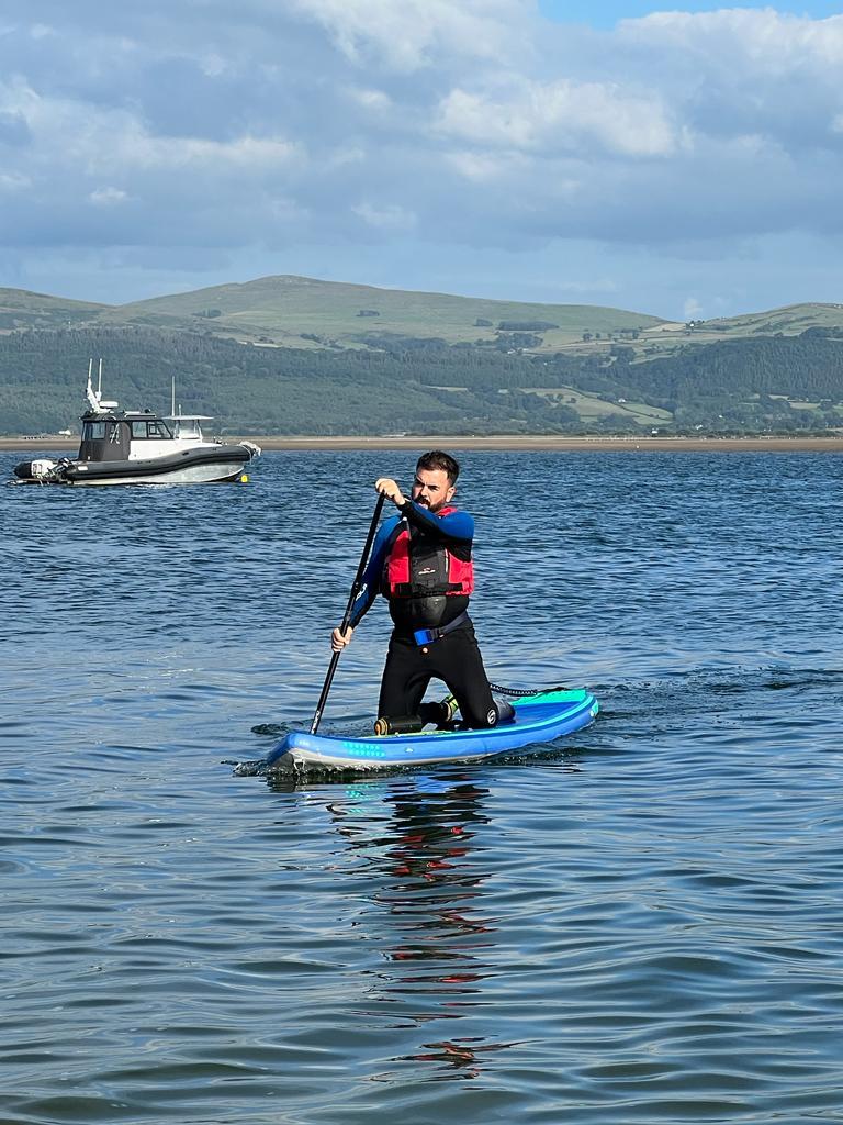 Plant Based News co-founder Robbie Lockie at the The Tywyn Retreat in Wales 