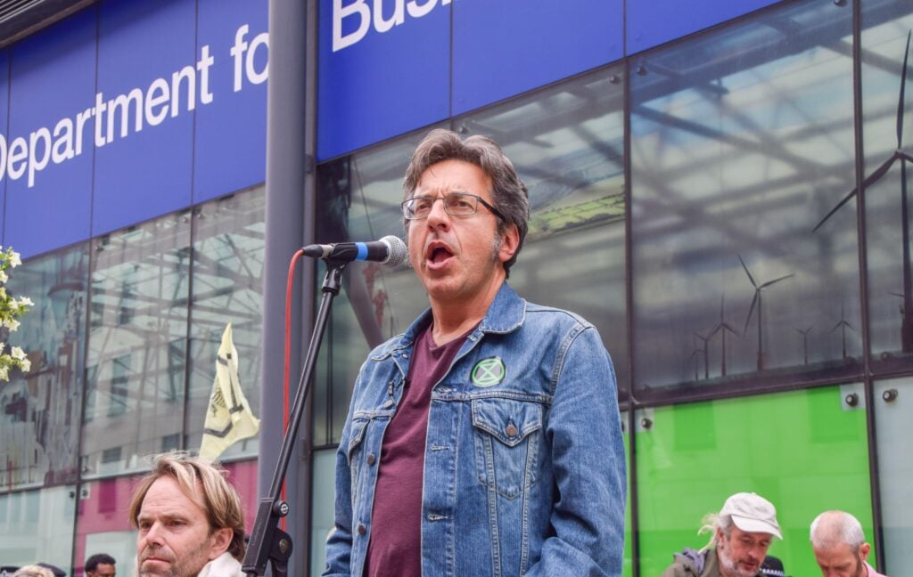 Prominent environmental campaigner George Monbiot