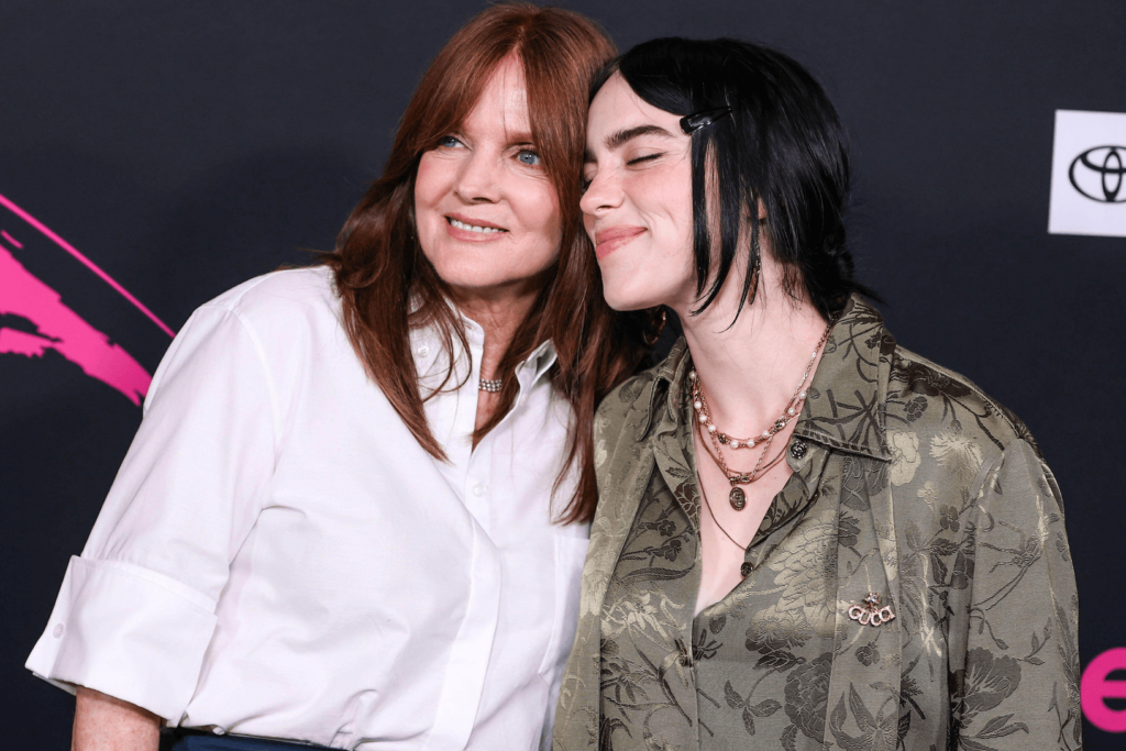 Vegan environmentalists Maggie Baird and Billie Eilish