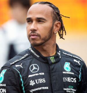 Vegan celebrity, athlete, and sportsperson Lewis Hamilton