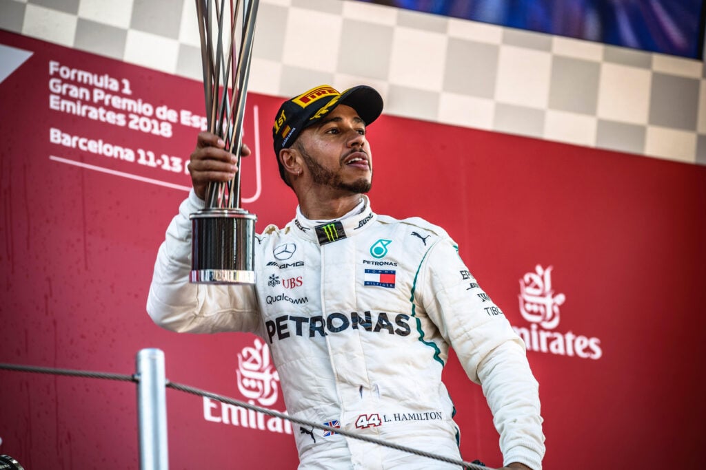 Vegan celebrity and race car driver Lewis Hamilton