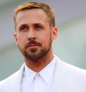 Ryan Gosling, star of the Barbie movie, on the red carpet