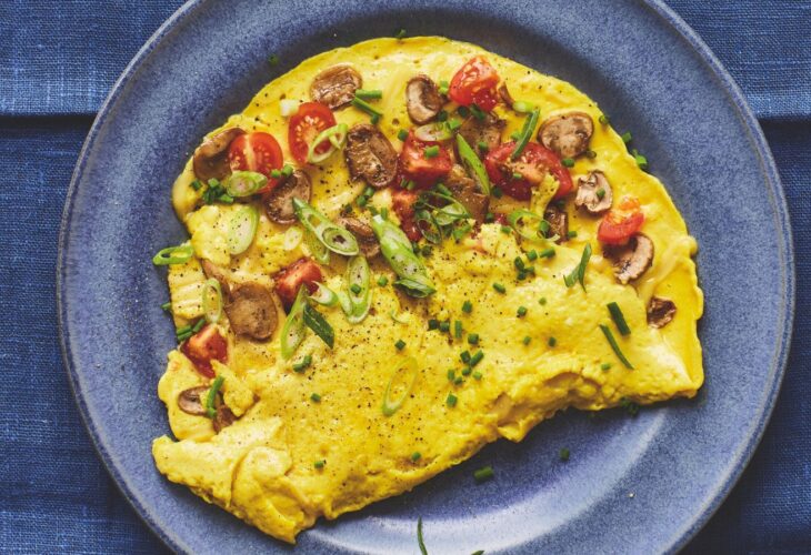 A vegan omelet recipe from plant-based brand BOSH!