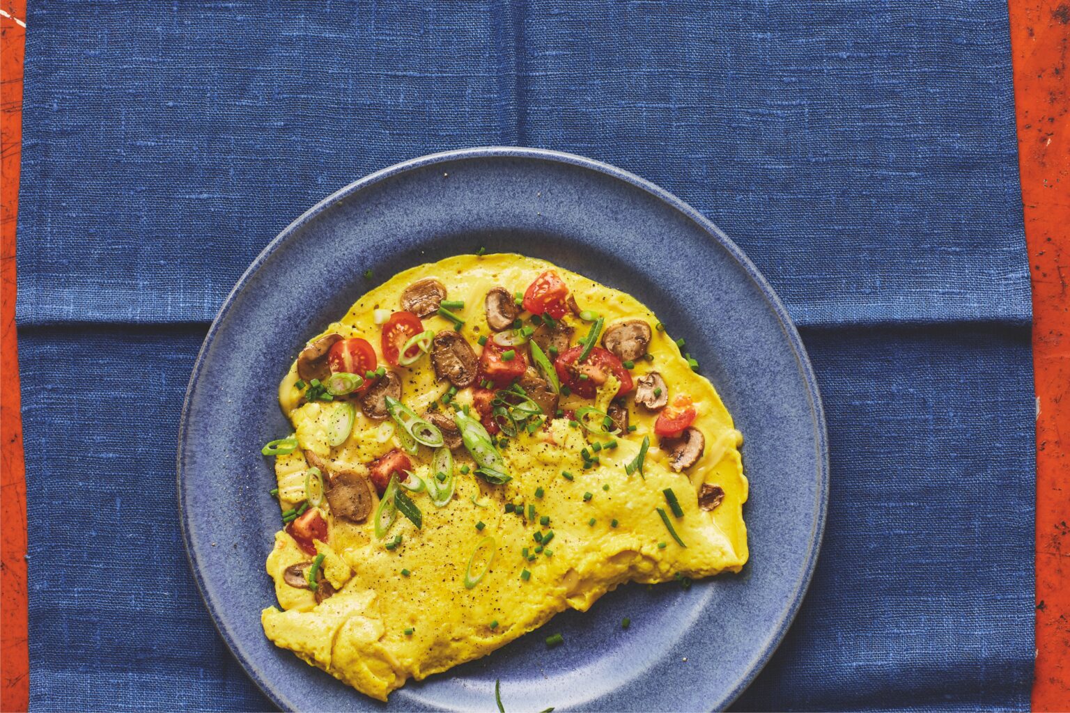 This Cheese And Mushroom Omelette Recipe Is Eggless And Completely Vegan