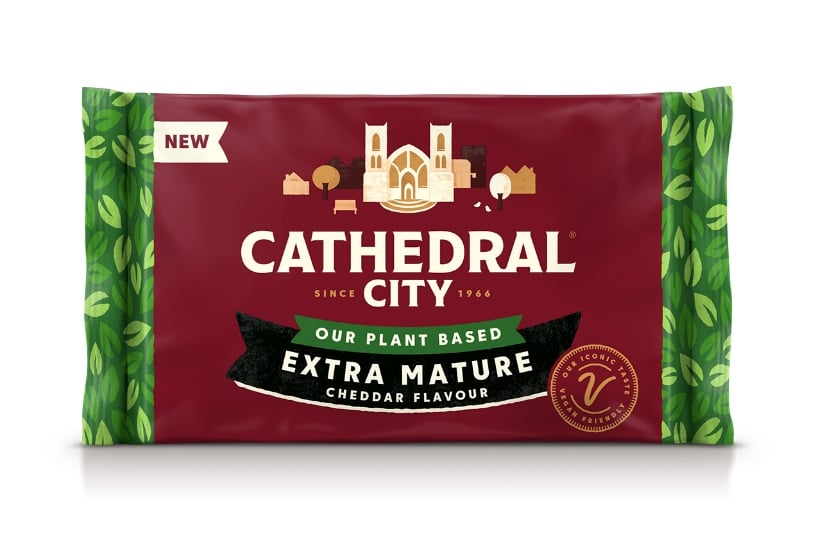 A block of Cathedral City extra mature flavour