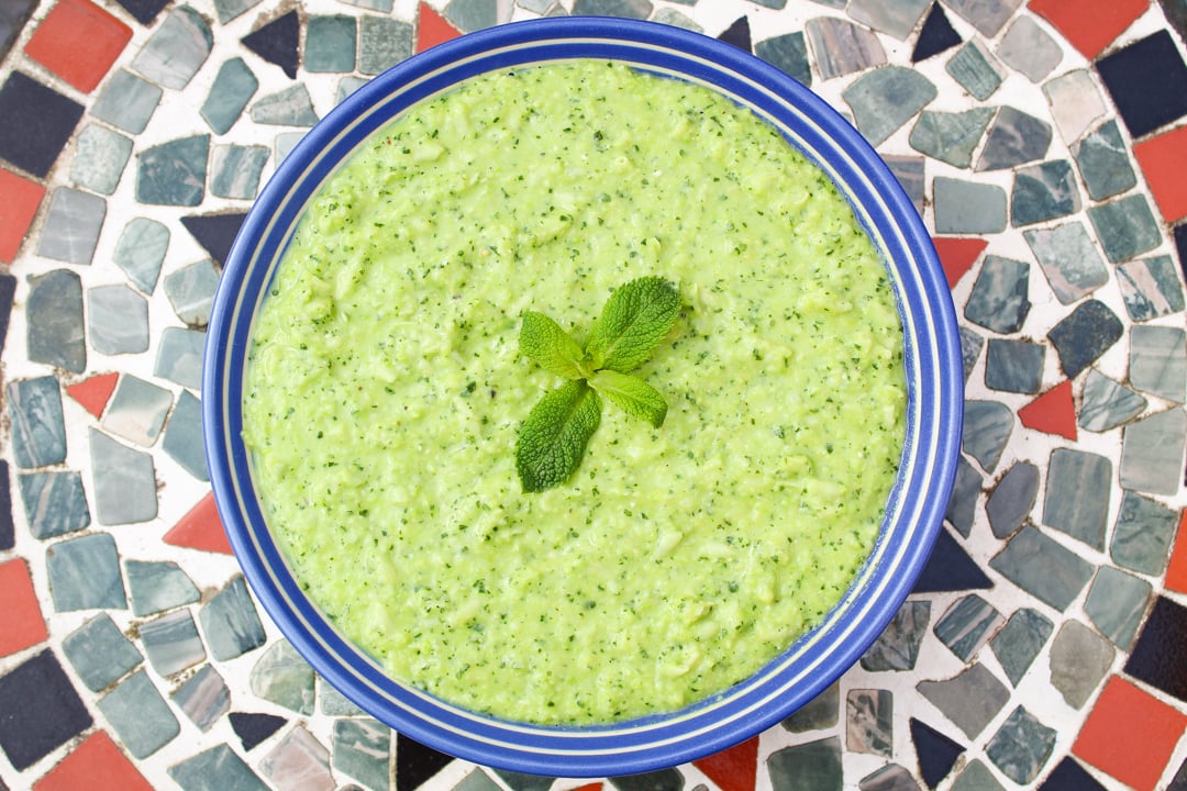 A vegan broad bean dip recipe