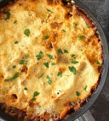 A vegan butternut squash lasagne