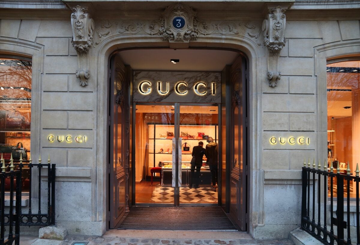 Gucci store in Paris