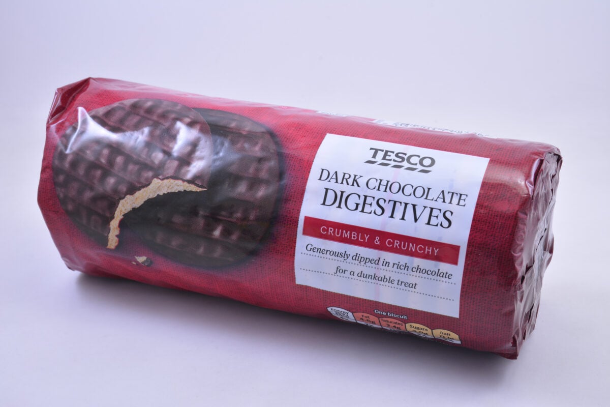 Tesco Dark Chocolate Digestives