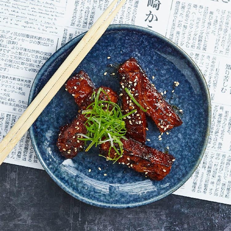 Vegan ribs from Wagamama