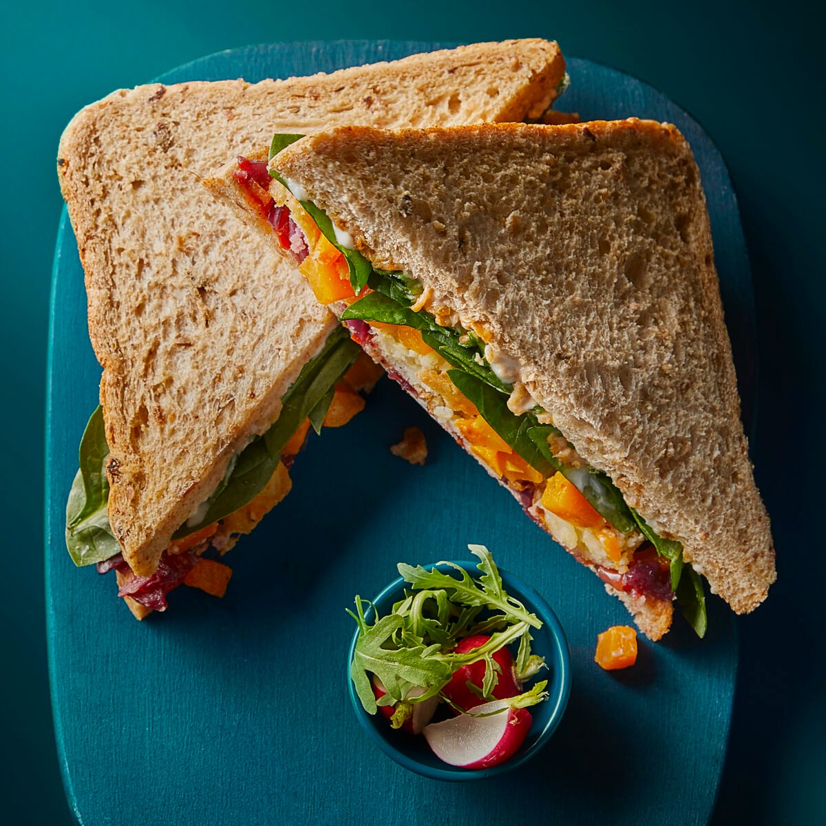 A vegan Christmas sandwich from Waitrose