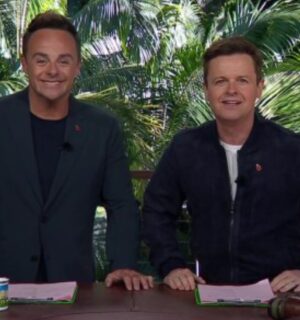 Ant and Dec presenting I'm A Celebrity... Get Me Out Of Here!, an ITV show that abuses a lot of animals