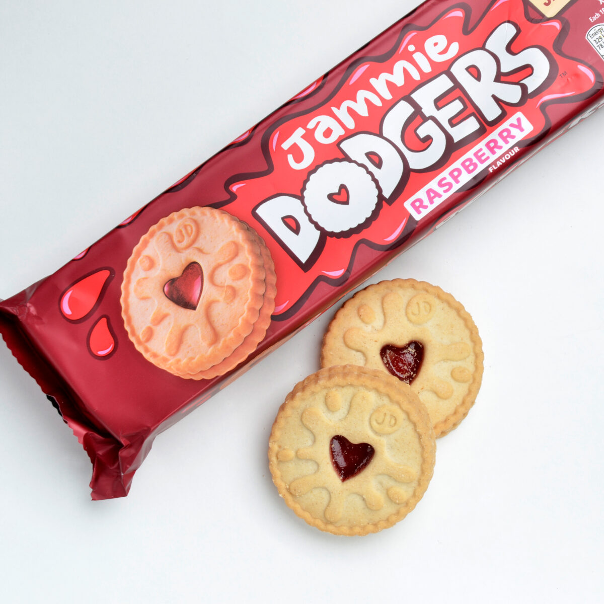 Jammie Dodgers, a vegan-friendly biscuit brand