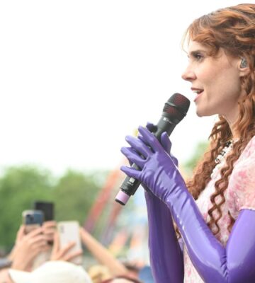 Singer Kate Nash, who is on the line-up of Vegan Campout 2024