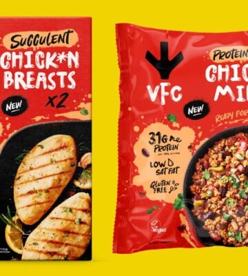 The VFC vegan fried chicken products - chicken breasts and chicken mince