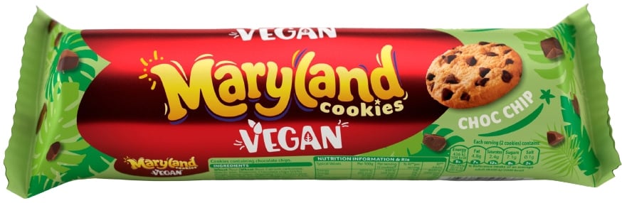 A pack of Maryland vegan cookies