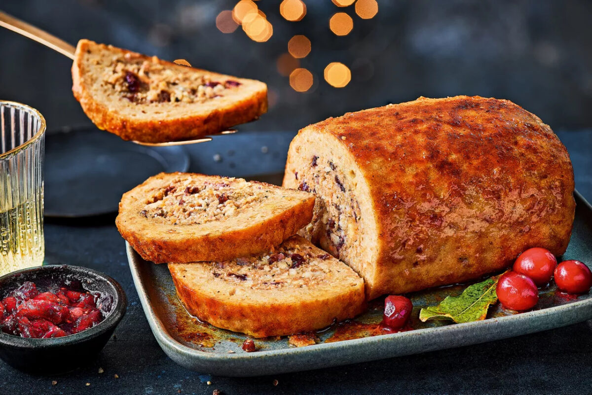 M&S No Turkey Joint from its Vegan Christmas range 2023